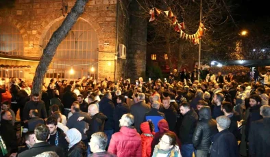 Mustafa Bozbey, Abdal Meydanı’nda Bursalılarla Sahur Programında Buluştu