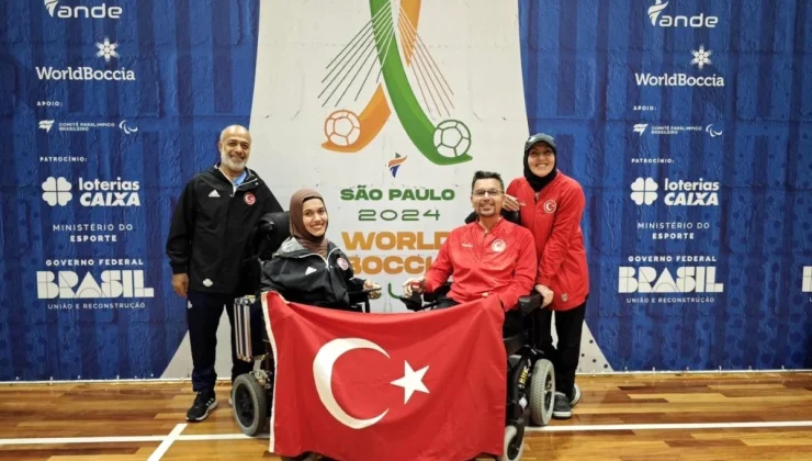 Havva Alyurt, Brezilya’da düzenlenen Boccia Cup Şampiyonası’nda dünya şampiyonu oldu