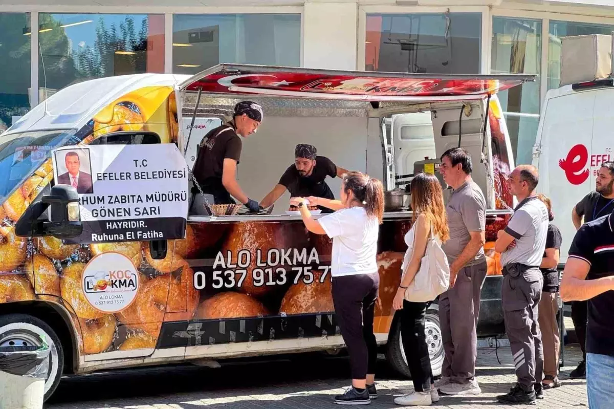 Efeler Belediyesi, Eski Zabıta Müdürü Gönen Sarı’yı Lokma Hayrı ile Andı