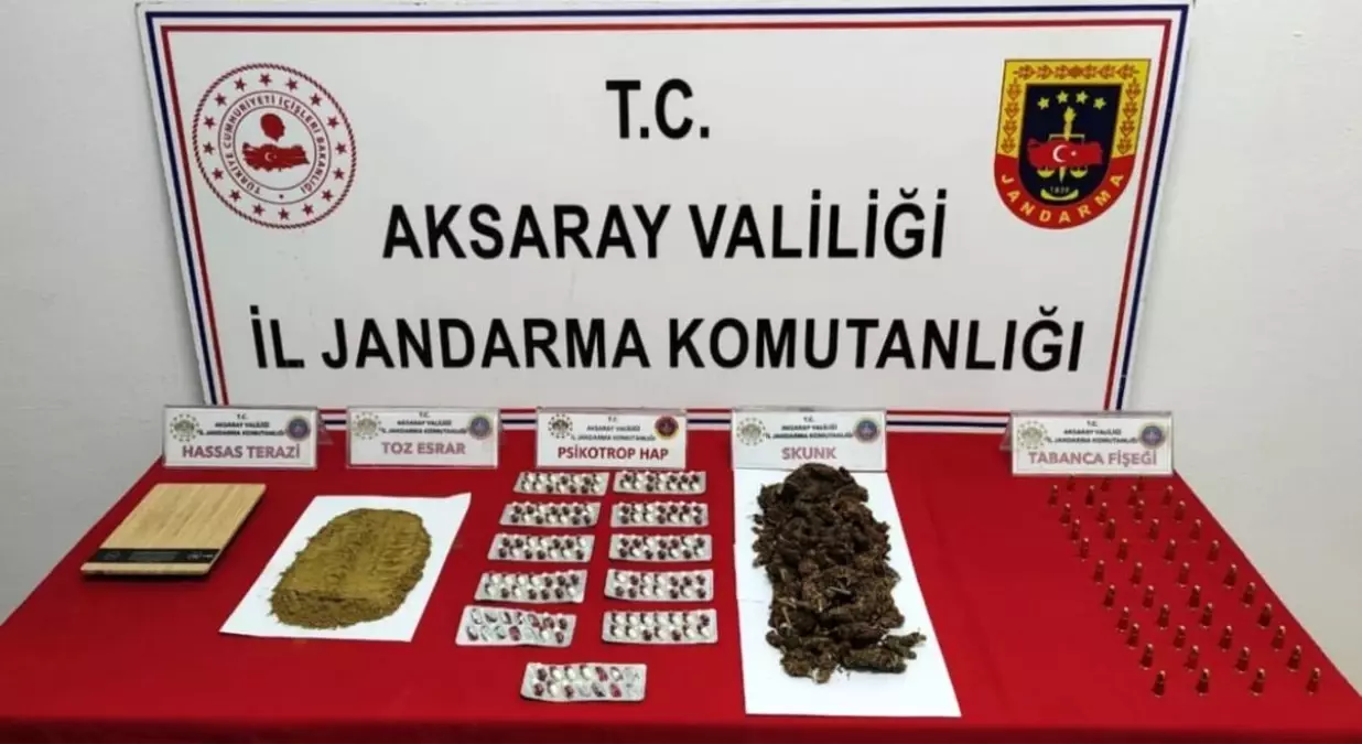 Aksaray’da Uyuşturucu Operasyonu: 2 Şüpheli Tutuklandı