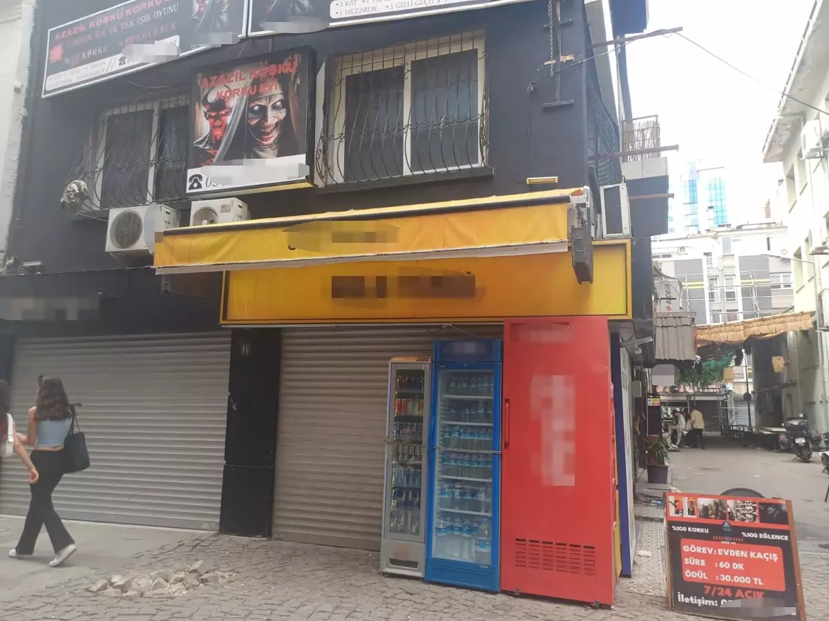 İzmir’deki Korku Evi Malzemeleri Toplatıldı