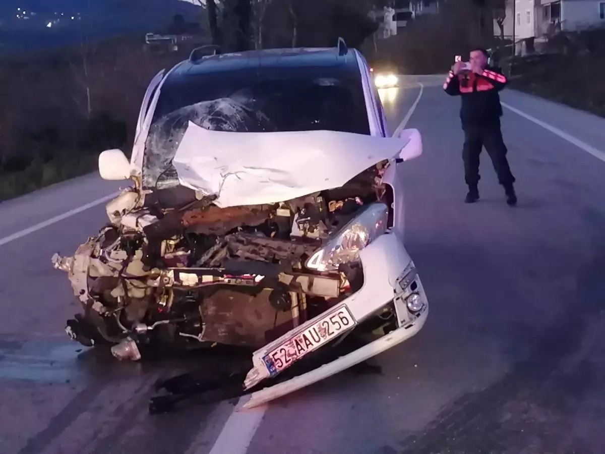 Ordu’da Trafik Kazası: İki Ölü, Beş Yaralı